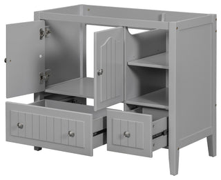 Full product view on white background with doors open (alternate white full).