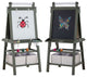 Little Partners Deluxe Learn and Play Art Center, Olive Green