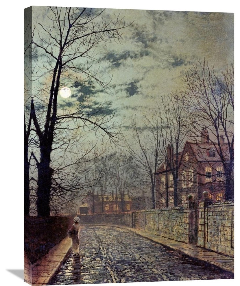"A Moonlit Road" Artwork, 22" x 30"