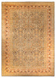 Eclectic, One-of-a-Kind Hand-Knotted Area Rug Green, 12' 1" x 17' 7"