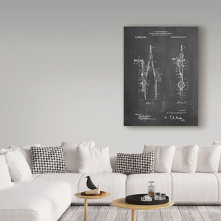 "Drafting Compass" by Cole Borders, Canvas Art, 47"x35"