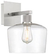 Access Lighting 63144LEDDLP/CLR Port Nine 12" Tall LED Wall - Brushed Steel