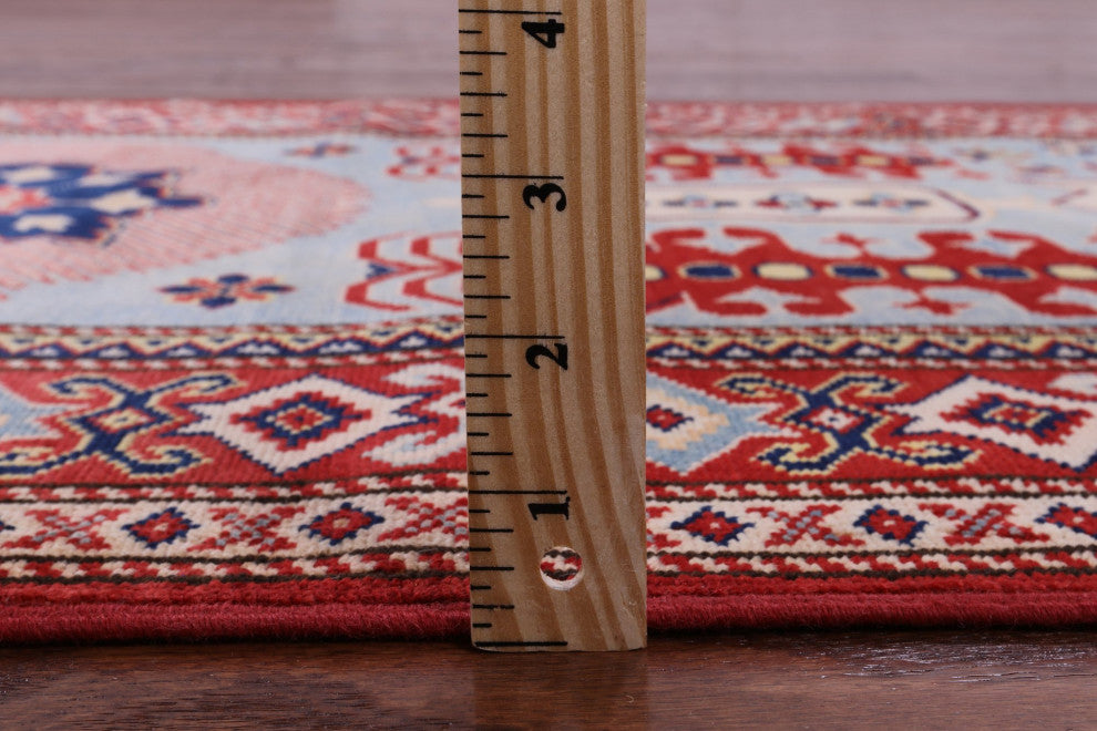 Runner Super Kazak Handmade Rug 2' 9" X 10' 1" Q10646
