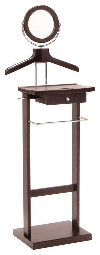 Valet Stand With Wood Base