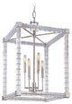 Hudson Valley Alpine Six Light Chandelier 7118-PN