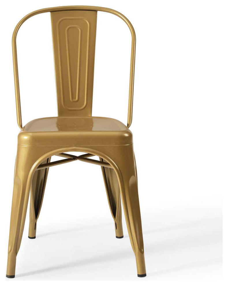 Promenade Bistro Dining Side Chair Set of 2 EEI-3859-GLD