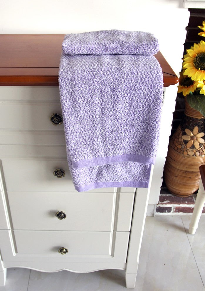 Everplush Diamond Jacquard Bath Sheet, Lavender