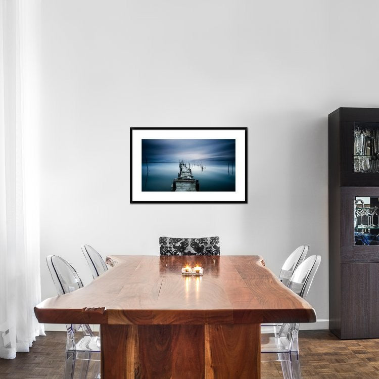 "Timeless" Framed Digital Print by Diaspaulo, 38x24"