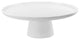 Whittier Cake Stand With Foot, Set of 2, White, 8''