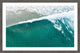 "Riding the Wave" Framed Painting Print, 36"x24"