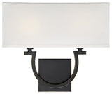 Rhodes 2-Light Sconce, Classic Bronze