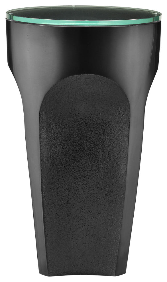 Lemy Black Drinks Table