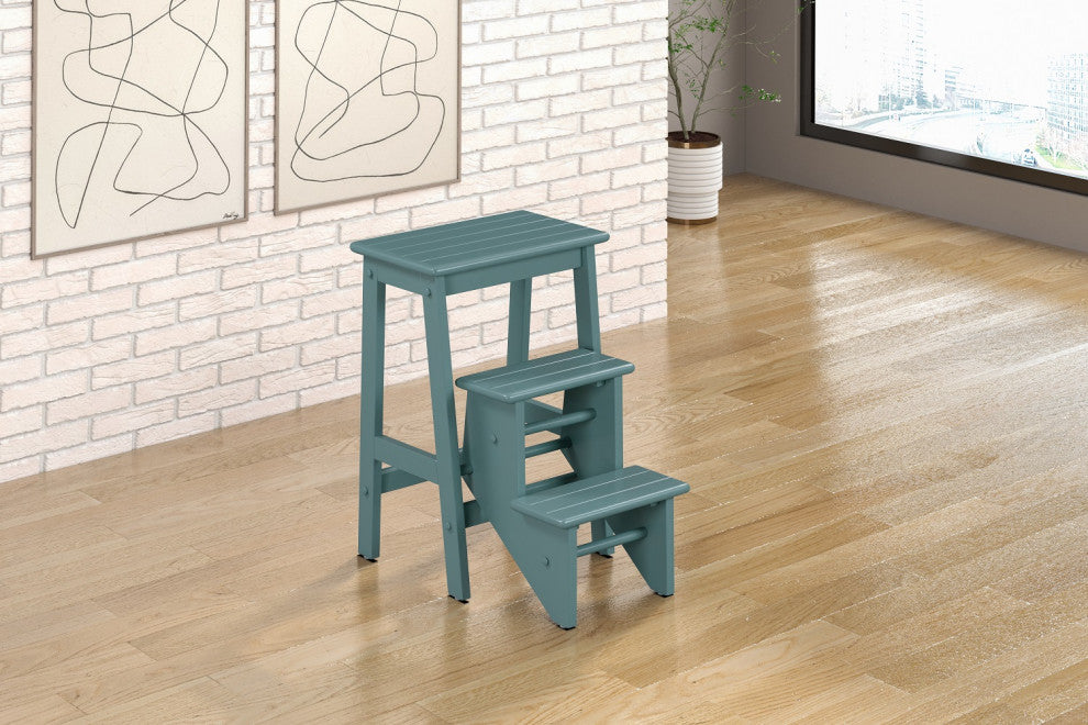 Niko Folding 3-Tier Step Stool, Aspen Valley, 24 Inch