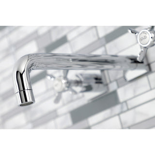 KS6021BEX Wall Mount Tub Faucet, Polished Chrome
