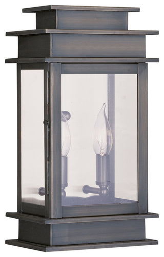Princeton Outdoor Wall Lantern, Vintage Pewter