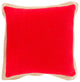 Surya Jute Flange JF-002 22" x 22" Pillow Kit
