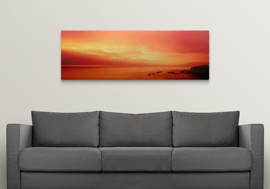 "Pacific Coast CA" Canvas Art, 60"x20"x1.25"