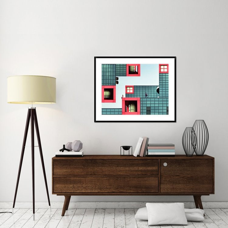 "Daydream" Framed Digital Print by Koji Tajima, 44x35"
