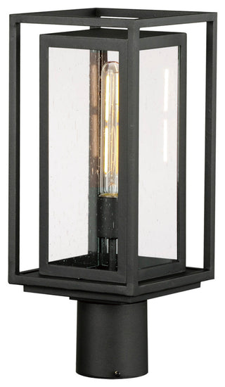 Maxim 3030CD Cabana 17" Tall Post Light - Black