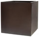 Dixon Square Cube Planter Box, Brown, 12"x12"x12"