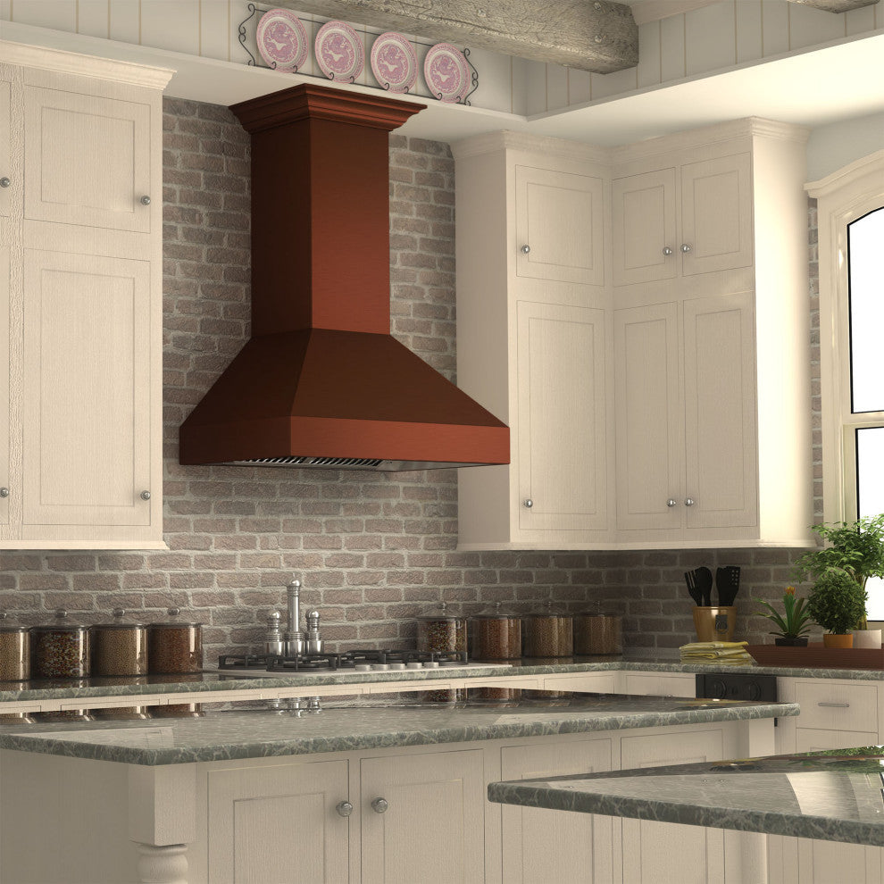 ZLINE 36 in. Designer Series Wall Mount Range Hood, 8667C-36