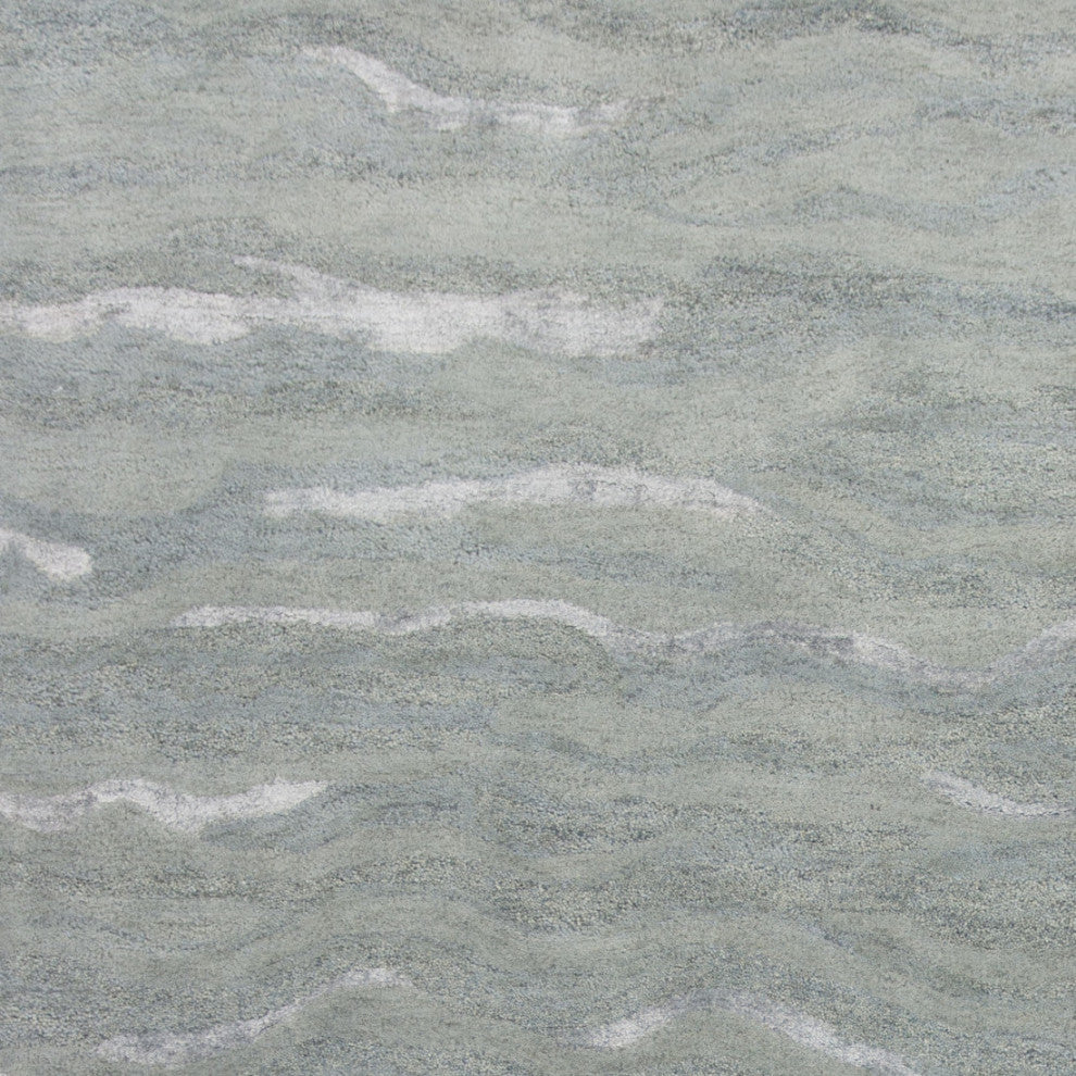 KAS Serenity 1253 Slate Breeze Area Rug, 5'x7'