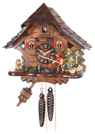 Fisherman Engstler Weight-Driven Cuckoo Clock- Full Size