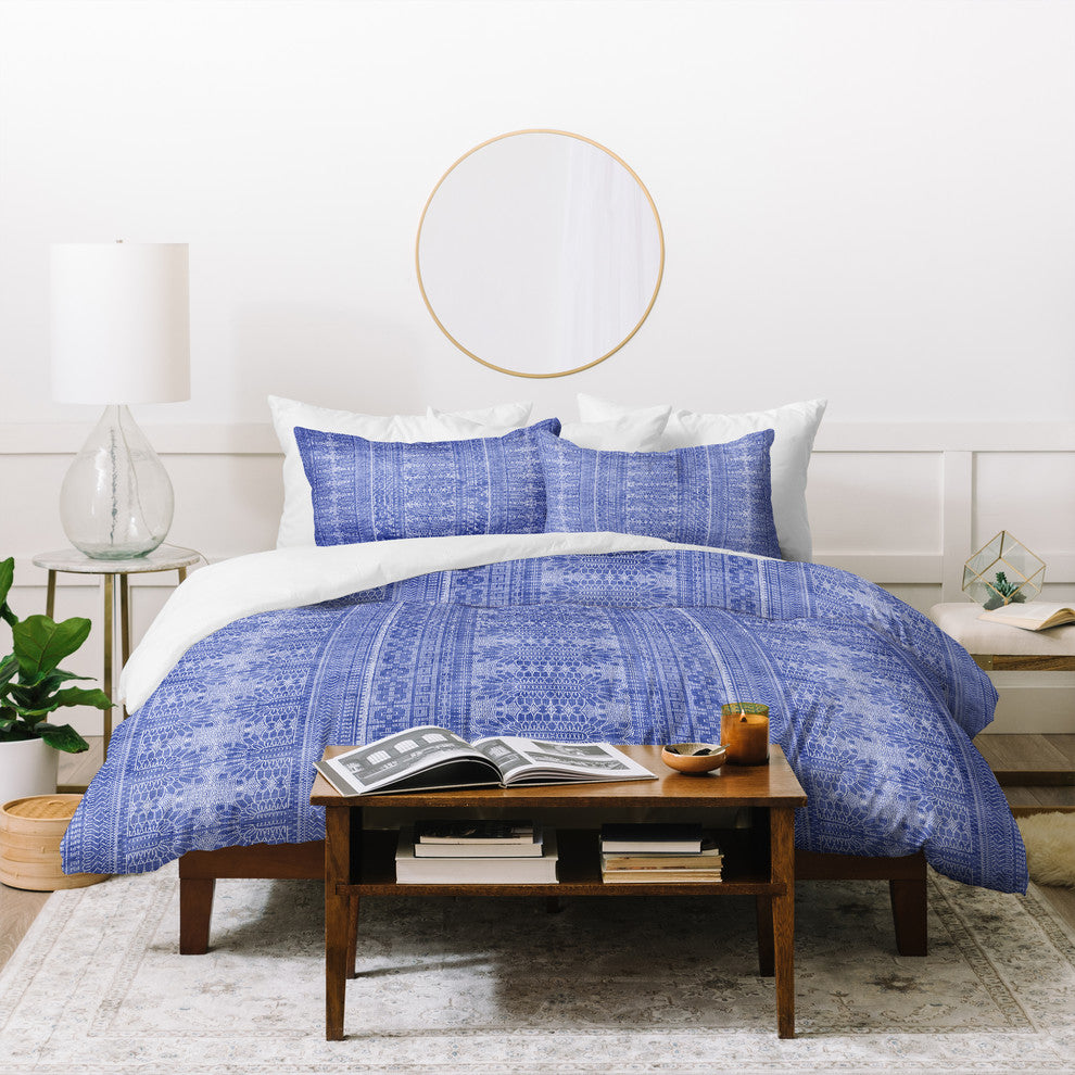Holli Zollinger Dotten Boheme Denim Duvet Cover Set, King