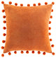 Surya Serengeti Brick Red Pillow Shell With Down Insert 20"H X 20"W