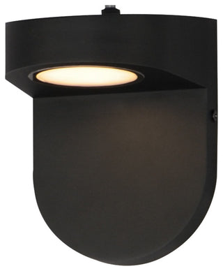Maxim 86198/PHC Ledge 6" Tall Outdoor Wall Sconce - Black