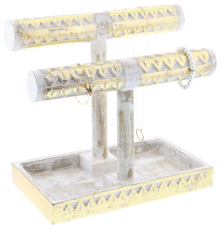 Fancy Jewelry Holder, Golden