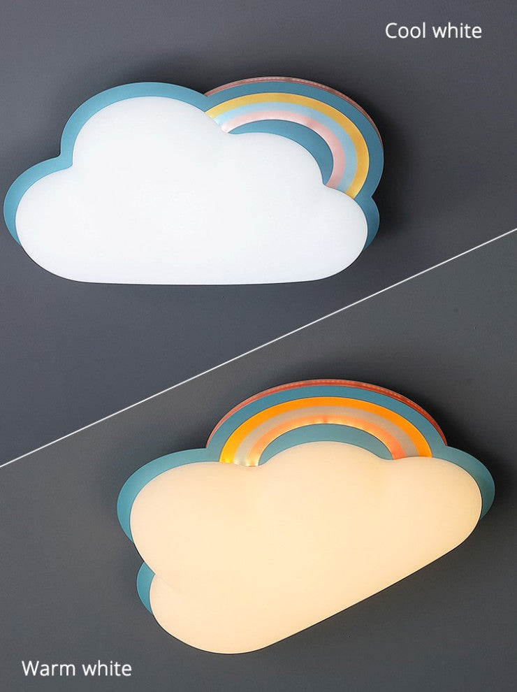 Thuin | Cloud Shaped LED Ceiling Light for kids room, Blue