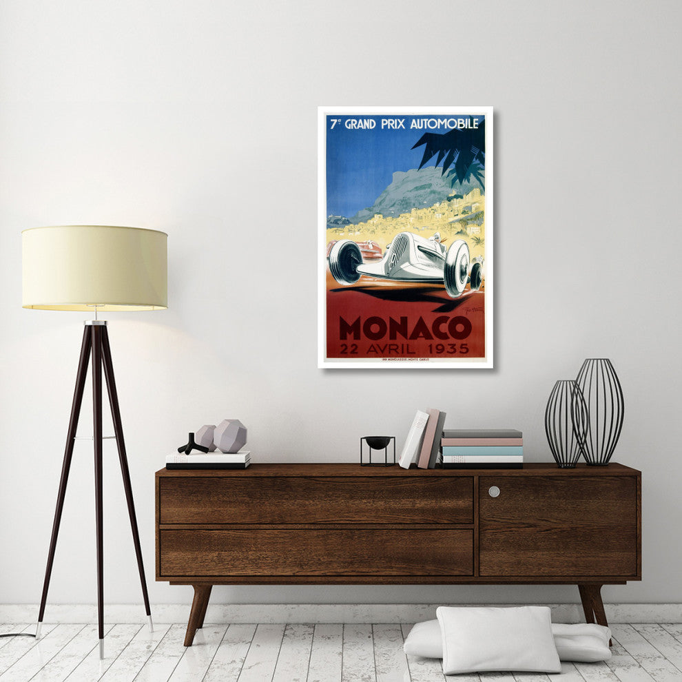 "Monaco / 22 Avril 1935" Digital Paper Print by Geo Ham, 31"x46"