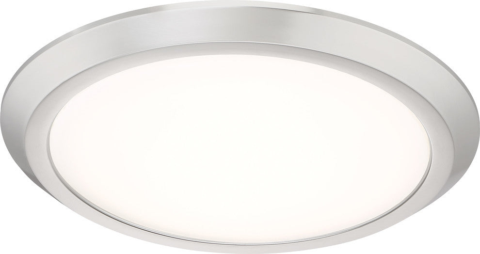 Quoizel VRG1616BN Flush Mount, Brushed Nickel Finish