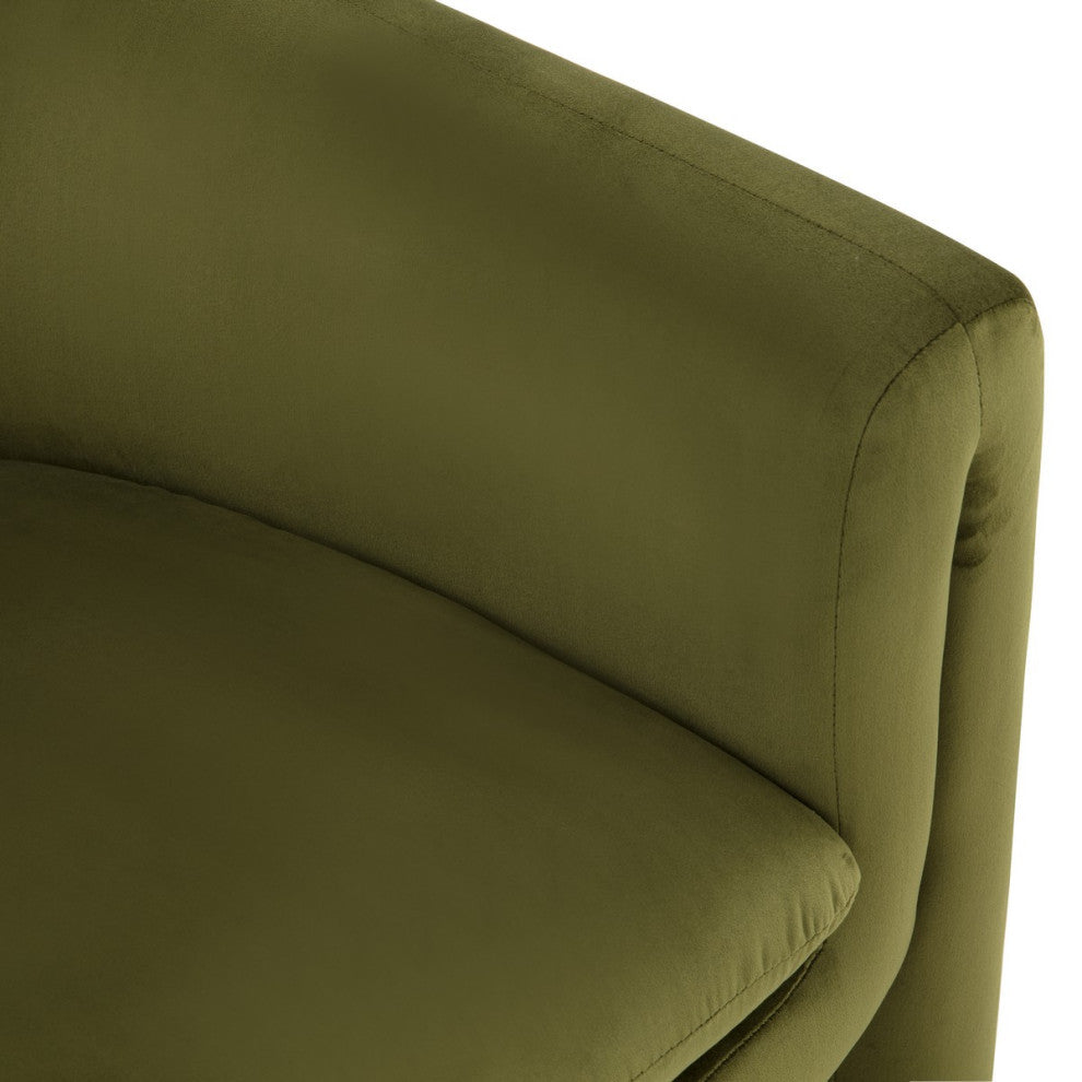 Safavieh Laylette Upholstered Accent Chair, Olive Green
