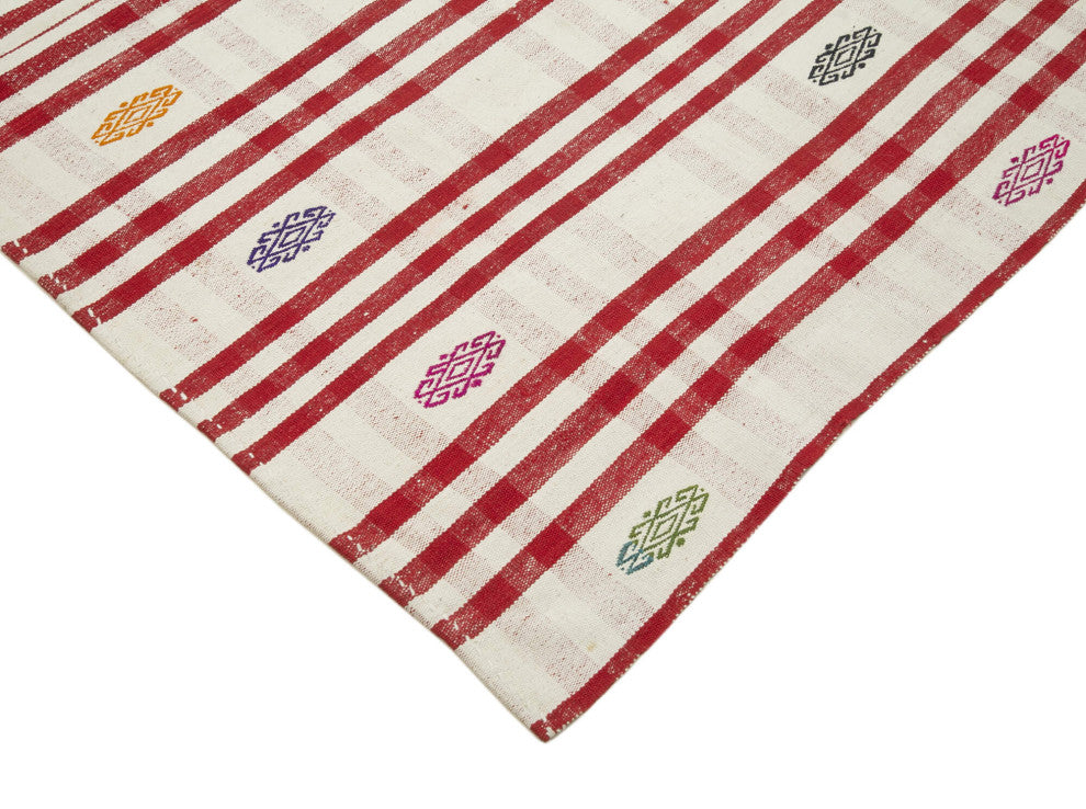 Rug N Carpet - Handmade Turkish 6' 5'' x 8' 6'' One-of-a-Kind Kilim Rug