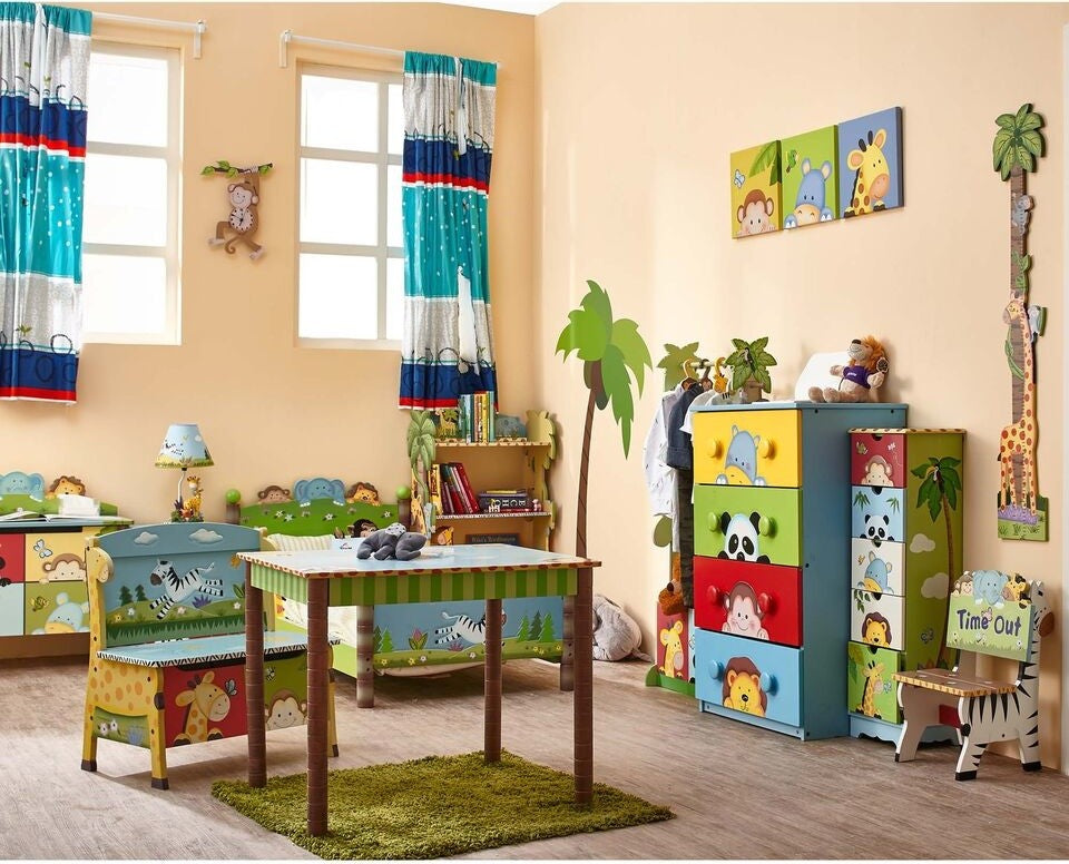 Sunny Safari Kids Table Lamp Toy Furniture