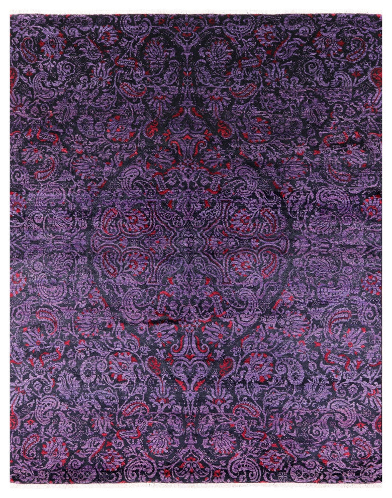 7' 10" X 10' 2" William Morris Handmade Area Rug Q6790