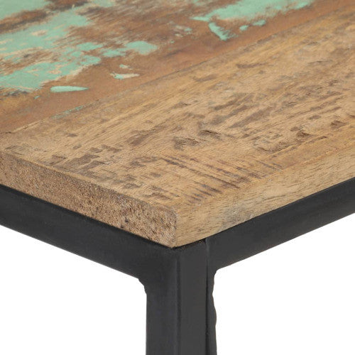 vidaXL Console Table Entryway Table Side Table with Shelf Solid Wood Reclaimed