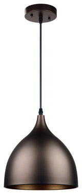 Walter Industrial 1 Light Mini Pendant Ceiling Fixture 10" Wide