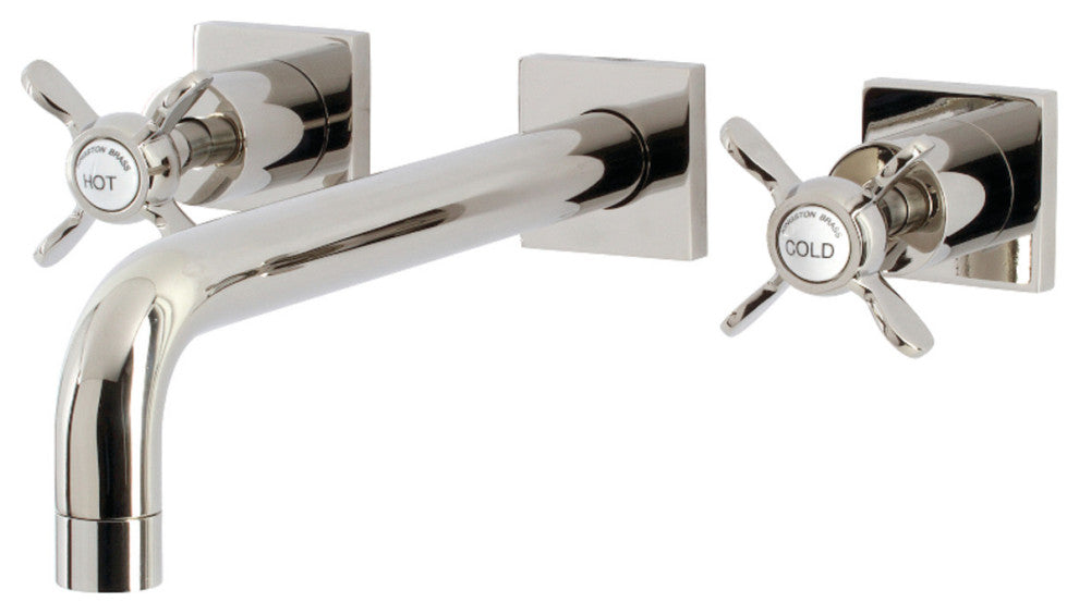 KS6026BEX Wall Mount Tub Faucet, Polished Nickel