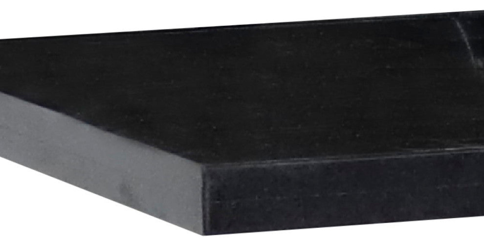 61" Black Galaxy Countertop and Single Oval Sink