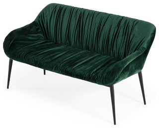 Modrest Katrina Modern Green Fabric Bench