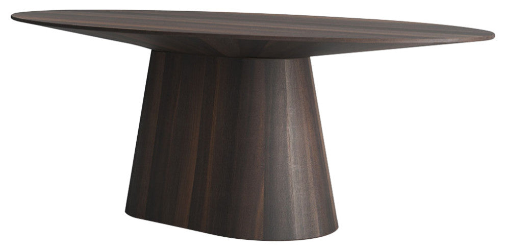 Sullivan Dining Table, Smoked Oak