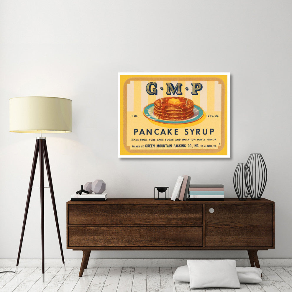 "G.M.P. Pancake Syrup" Digital Paper Print by Retrolabel, 46"x35"