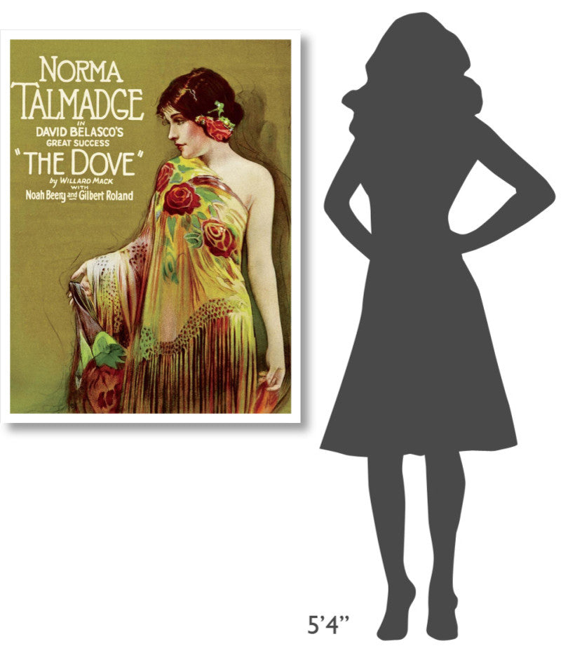 "Vintage Film Posters: Dove" Digital Paper Print, 32"x42"