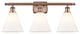 Innovations 516-3W-AC-GBC-81 3 Light Bath Vanity Light, Antique Copper