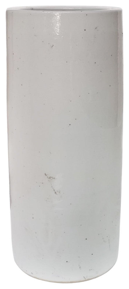 Busan White Umbrella Vase