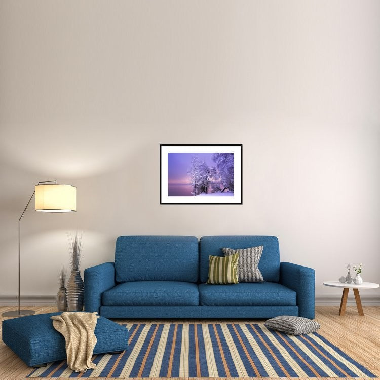 "Stillness" Framed Digital Print by Norbert Maier, 38"x28"