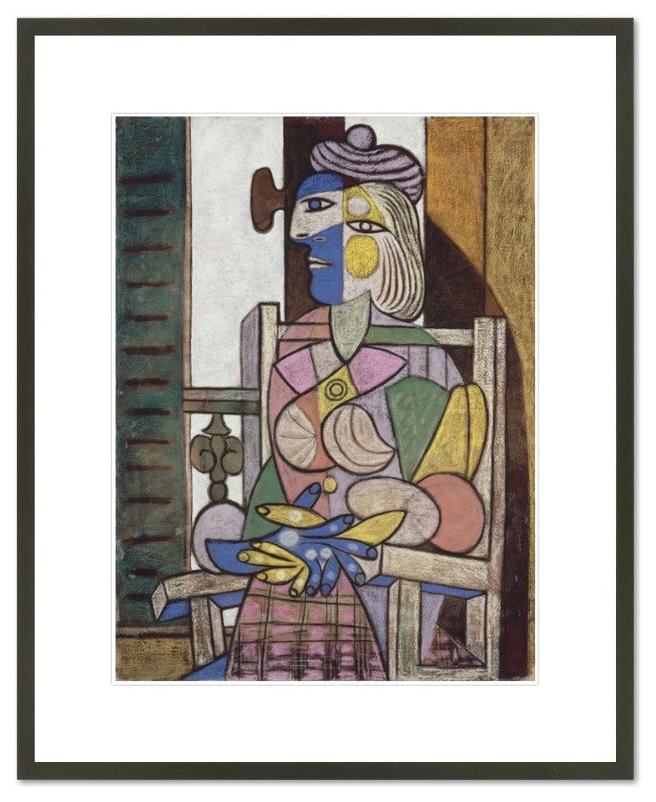 Femme assise devant la fenetre (Woman Seated before the Window)
